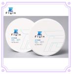 White HT Dental Zirconia Blocks 98Mm Translucent Ceramics Materia For Dental Lab
