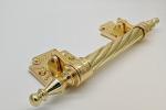 Model ZH03 Funeral Casket Handles Customzied Length Steel Pipe Diameter 22mm