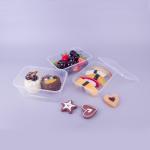 Clear Hinged 1000ml Disposable Plastic Food Tray