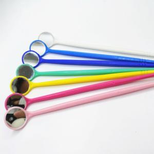 Quality Medical Dental Disposable Oral Intra Teeth Whitening Colorful Plastic Mouth Mirrors wholesale