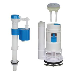 Quality Flush Valve Fill Valve Push Button 3&quot; Outlet Dual Flush Toilet Repair Parts From Xiamen China wholesale