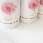 Biodegradable Kraft White Paper Tube Packaging For Women Bra