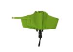 Fiberglass Frame Green Mini Folding Umbrella , Strong Folding Umbrella