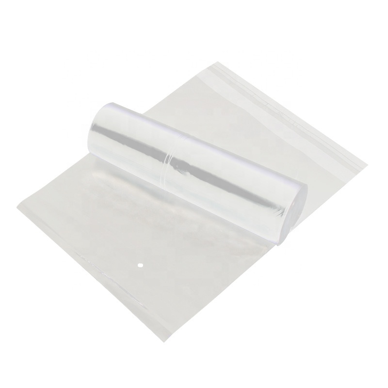 White LDPE Plastic Poly Shipping Bag For Clothes Packaging Customized