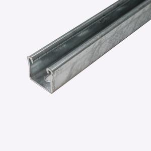 Quality 1.5-3.0mm Galvanized Steel Unistrut C Shaped Q195-Q345 For Construction wholesale