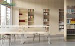 2 Shelves Office Workstation Of Open Space Perfect for Space-Saving Storage