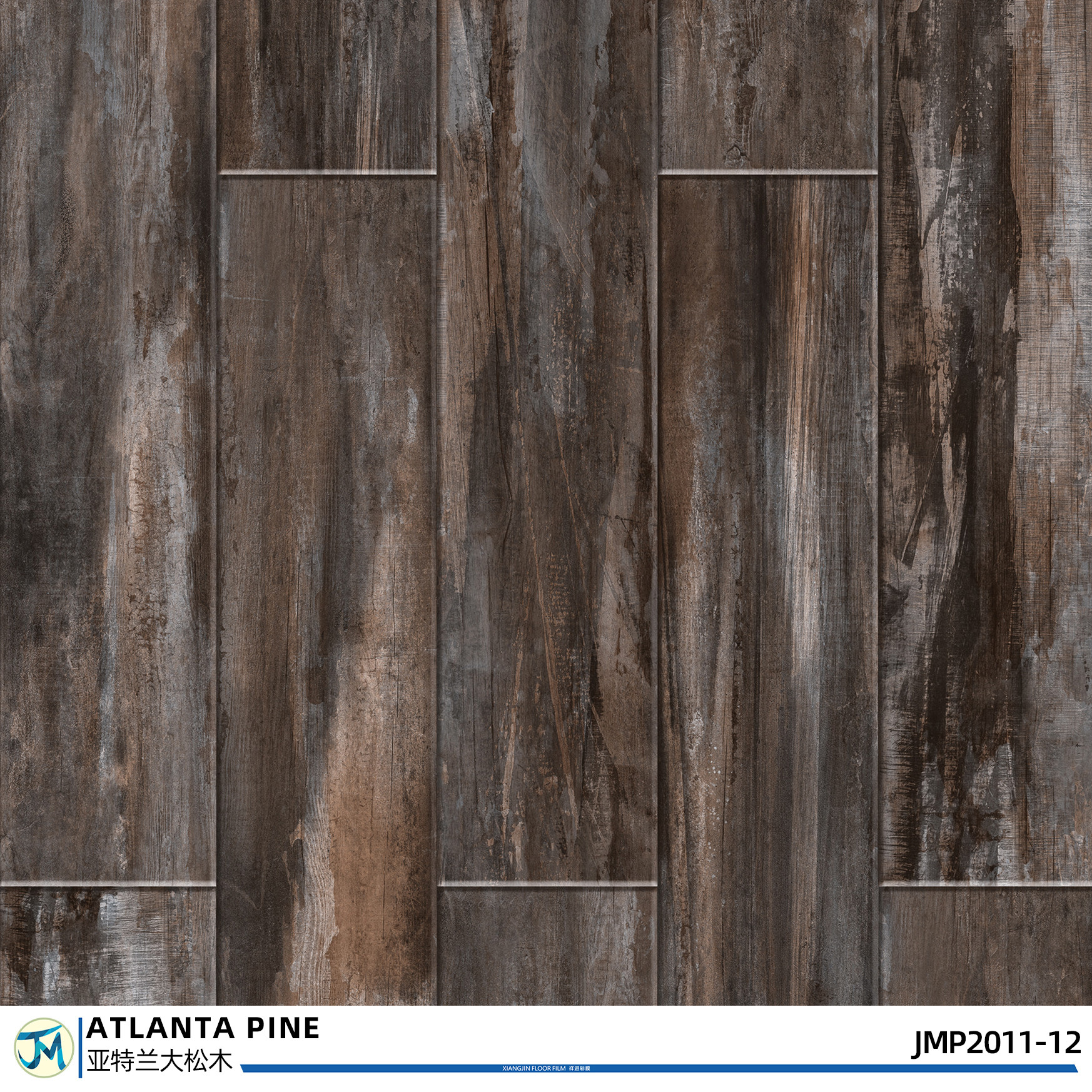 4mm 6.5 Mm Spc Pine Wood Flooring Plank Layered Structure
