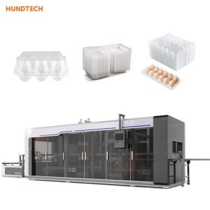 Quality 25Cycles/min Fruit Plastic Box Making Machine Bio Degradation Thermoforming 120KW wholesale