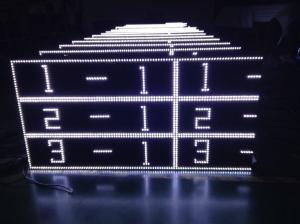 Quality Outdoor White Scrolling Led Sign Cabinet For Advertising AC220V / 110V wholesale