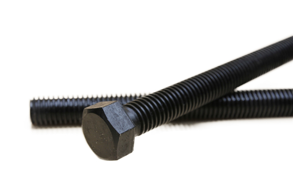 Class 4.8 8.8 Black bolt and nut screw washer DIN931 DIN933 hex bolt