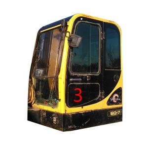 Quality Green HYUNDAI Front Glass Left Door Lower Position NO.3 OEM wholesale