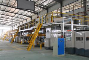 Quality Three Layer Corrugated Paperboard Production Line 60 - 80m / Min Economic Speed wholesale