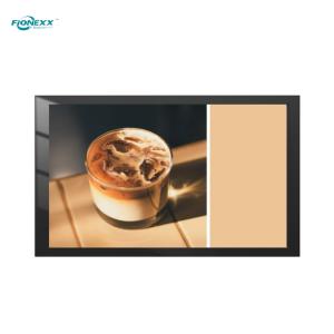 Quality 65 inch Black AD Board Outdoor Fanless Wall-Mounted Digital Signage wholesale
