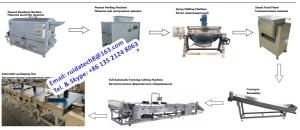 Quality Peanut Brittle Production Line/ Peanut Candy Bar Machine wholesale