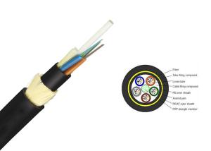 Quality 48 Core Armoured Fiber Optic Cable Singlemode ADSS Fiber Optic Cable wholesale
