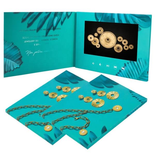 7 Inch Wedding Invitation Video Greeting Promotional Card Lcd Screen Business