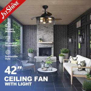 Quality Bladeless Farmhouse Ceiling Fan With Light Small Modern Industrial wholesale