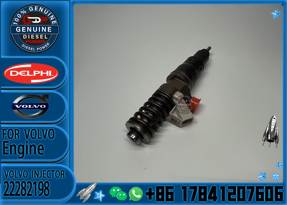 Diesel Fuel Injector common rail parts injector 22459521 22282198 BEBE1R13101 1112005-E9300 for VOLVO
