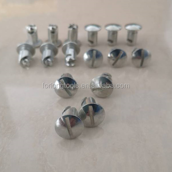 Universal 3/8" X1/2" STEEL UNDERCUT QUARTER TURN BUTTONS DZUS FASTENERS