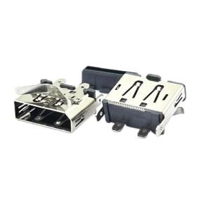Quality Micro DisplayPort 5 Pin Usb Connector 180 Degree 0.5A 40V Gold Plating wholesale