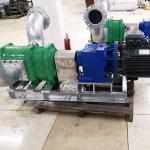 Wear Resistant Rotary Lobe Sludge Pump 300Rpm Anti Corrosion