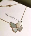 China Factory Make Van Cleef & Arpels Butterfly Necklace18K Yellow Gold Necklace