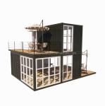 20ft Prefab Shipping Tiny Houses Container House Movable Prefabricated House for