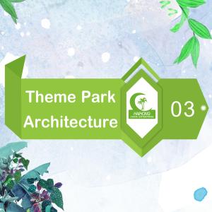 Quality Theme Park Architecture SGS Fake Green Trees wholesale