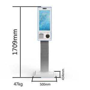 Quality 27&quot; Self Checkout Kiosk Interactive Restaurant Self Ordering Kiosk Windows wholesale