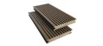 Commercial Grade ISO9001 50mm 27mm WPC Solid Decking
