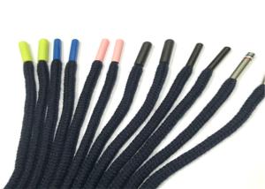 Quality Colored Braided Polyester Rope / Coloured Cotton Rope For Pants Hoodies wholesale