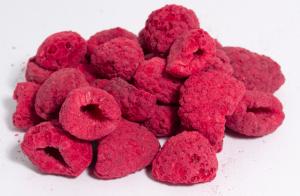 Quality Microelements Contained Freeze Dried Raspberries Low Calorie For Adult / Child wholesale