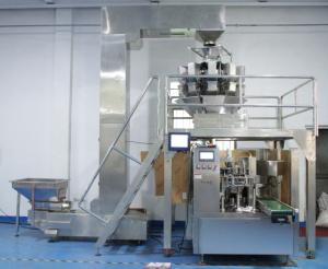 Quality 2.3kw Zipper Pouch Packing Machine 200mm Width PLC For Granular wholesale