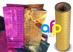 Polyester Laser Holographic Film 22 Micron Thickness 10 - 18mpa Compound