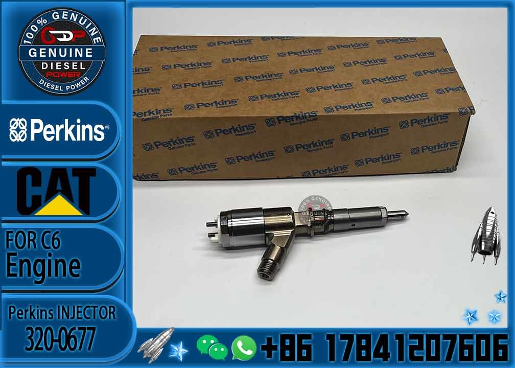 Excavator Parts CAT E 320D 323D c4.4 C6.6 Engine Fuel Injector 32F61-00062 10R-7671 320-0677