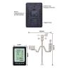 Buy cheap Digital Display Indoor And Outdoor Weather Station With Rain Gauge WIFI from wholesalers
