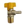 Buy cheap Medium Temperature Half Inch Brass Angle Valve For Kitchen Copper Handle from wholesalers