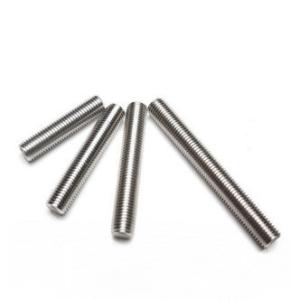 Quality Zinc Plated Fully Threaded Rod White Carbon Steel 2 Meter Double End Bolts wholesale