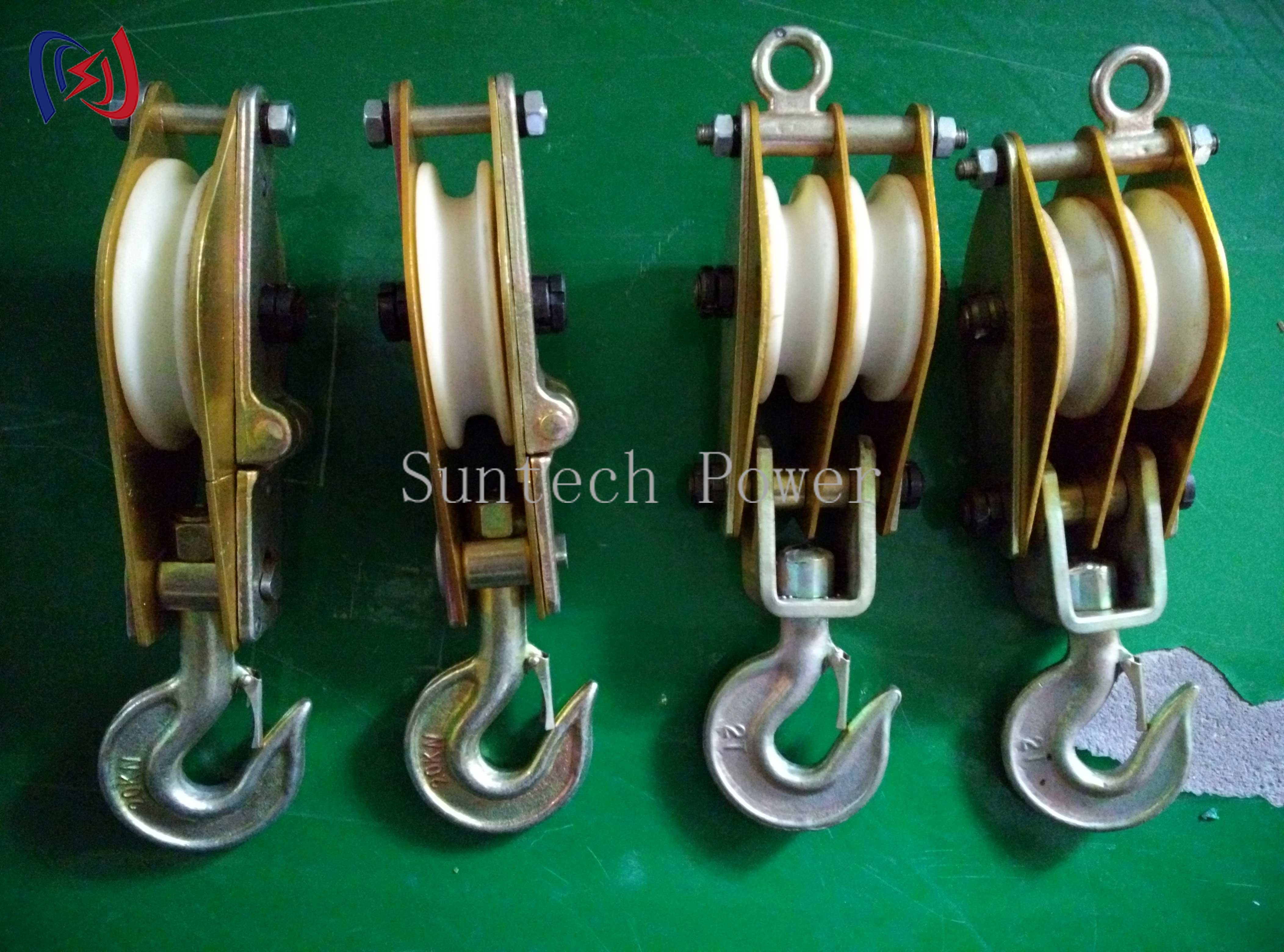 10 - 100KN Hoisting Tackle Aluminum Alloy Tower Erection Hoisting Tools