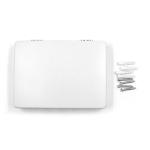 Wall Mounted Fiber Optic Termination Box 4 Ports SC Simplex Type Plastic Housing