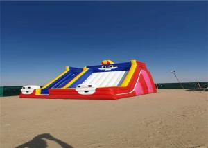 Quality Summer Huge Giant Blow Up Slip And Slide Large Play Area Strong People Bearing Capacity wholesale