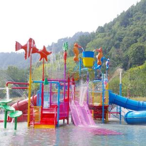 Quality Popular Attractive Outdoor Splash Water Playground With Fountains SGS wholesale