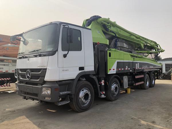 13670*2500*4000mm Diesel Used Concrete Pump Truck Heavy Duty Construction
