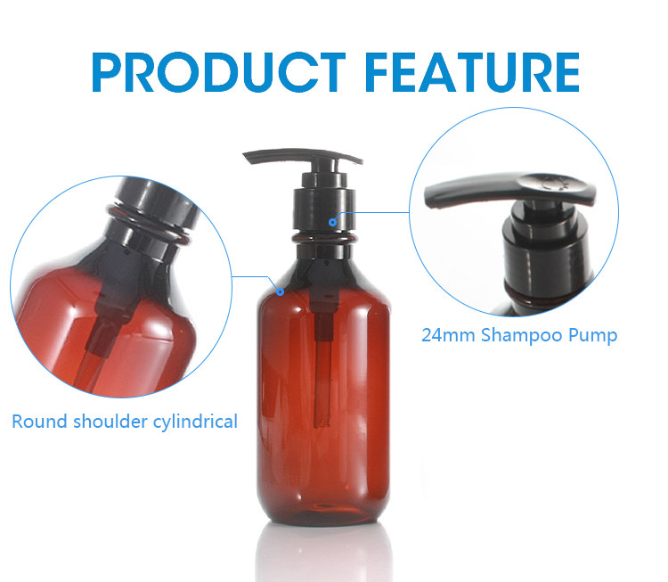 Household 6.76oz Hand Sanitizer Shampoo Pump Bottles