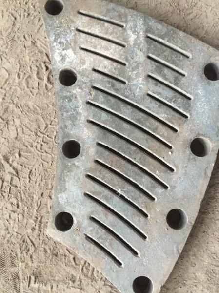 Better Toughness High Mn Steel Mill Liners Casting For Cement Mill / Coal Mill