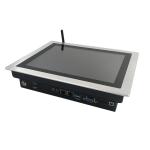 Ubuntu OS 250nits Panel Mount Industrial Computer Intel J1900