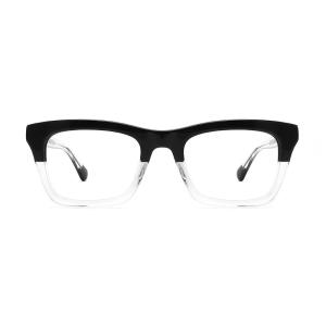 Quality Stylish Acetate Thick Square Eyeglasses Oversized eco friendly Square Frame Eyewear wholesale