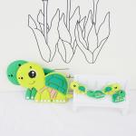 Small Silicone Animal Beads , Silicone Beads Baby Teether For Necklace Chains