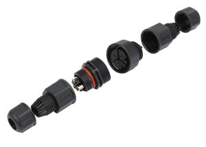 Quality Circular PVC Jacket Waterproof Cable Joints IP68 Cable Connectors wholesale