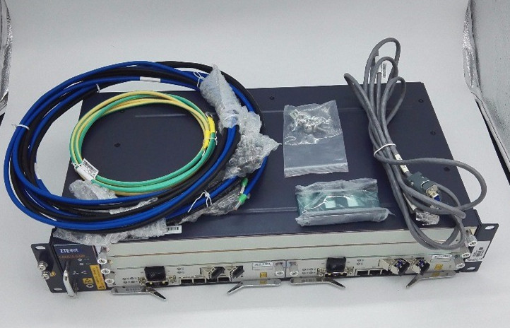 Black Zte Olt Zxa10 C320 AC+DC Dual Power Supply 10G Gpon Olt Optical Line Terminal
